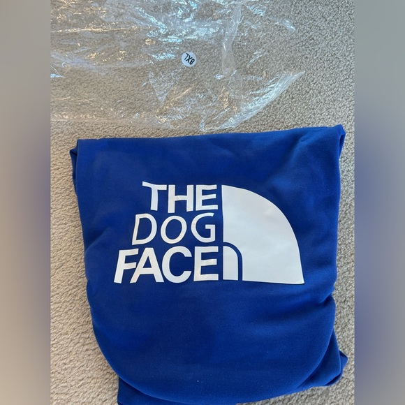 🆕Blue pet sweater big sweater hoodie for dog - The Dog Face size 8 XL - Picture 8 of 9